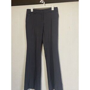 Catch My I Dress Pants Bootcut Leg Women's 9 Dark Gray Flat Front Mid Rise